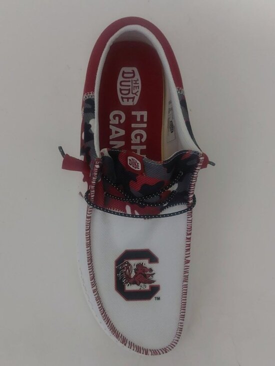 Hey Dude Wally Mens Size 15 South Carolina Gamecocks Casual Slip On Shoes Loafer main image 4